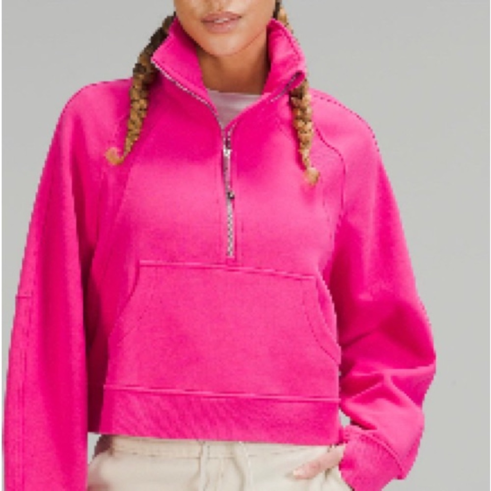 Lululemon Scuba Funnel Neck Sonic Pink (Sold Out)
